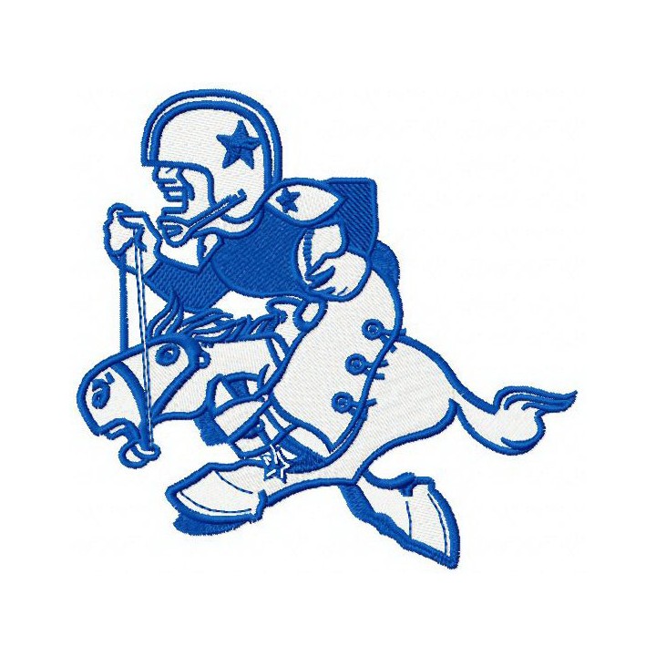 Dallas Cowboys logo 2 embroidery design - Embroidery Design