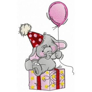 African birthday boy embroidery design - Embroidery Design