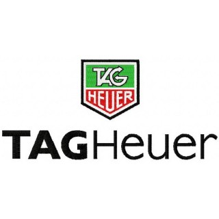 TAG Heuer logo embroidery design - Embroidery Design