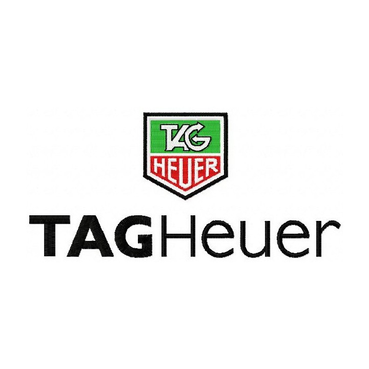 TAG Heuer logo embroidery design - Embroidery Design