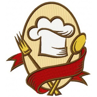 Cookery symbol embroidery design - Embroidery Design