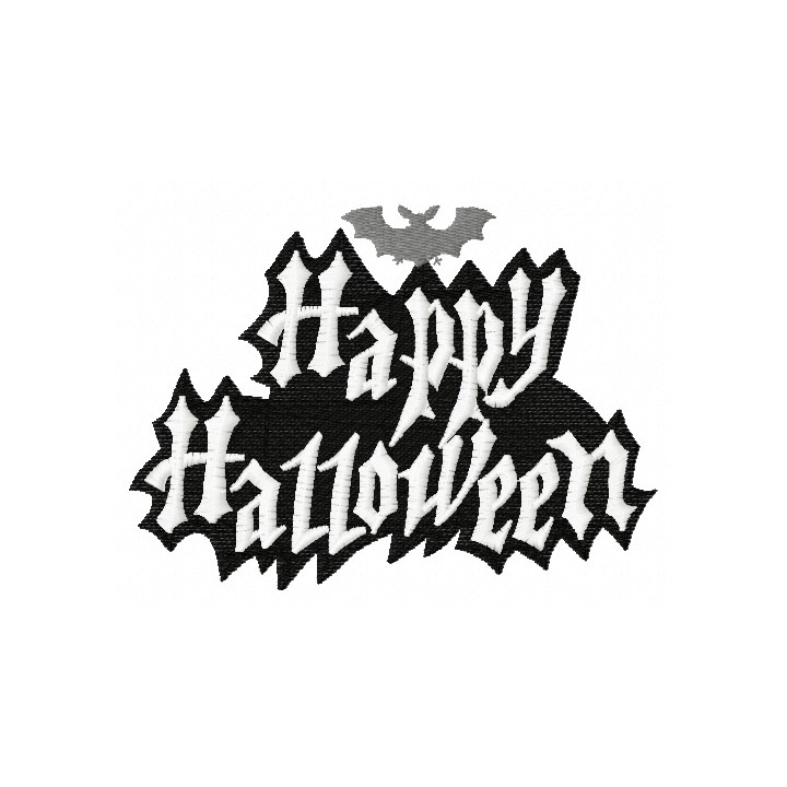 Happy Halloween 6 embroidery design - Embroidery Design