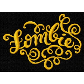 Zombie 2 embroidery design - Embroidery Design