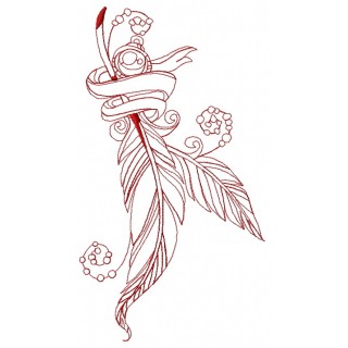 Romantic composition 7 embroidery design - Embroidery Design