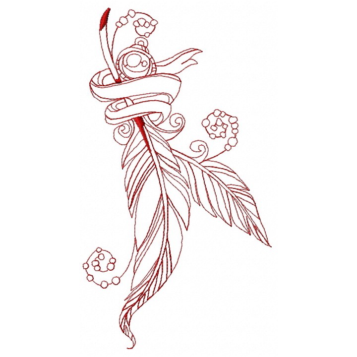 Romantic composition 7 embroidery design - Embroidery Design