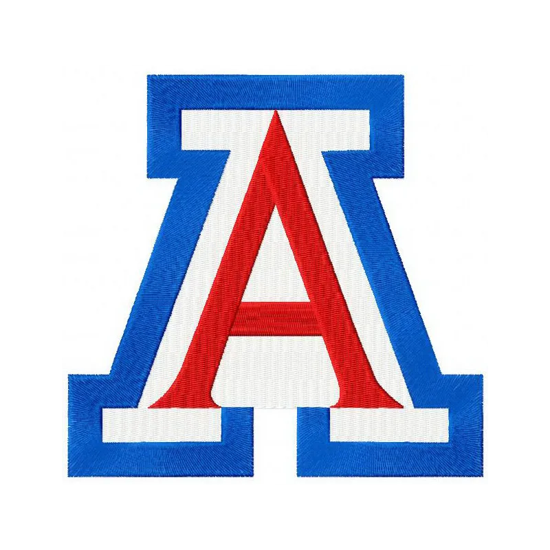 Arizona Wildcats logo embroidery design preview showcasing vibrant stitching patterns for fans and crafters.
