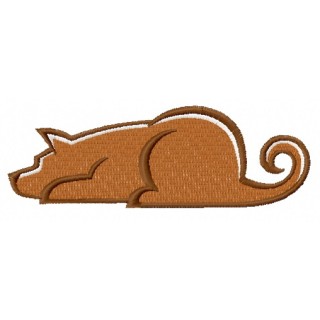 Bored dog embroidery design - Embroidery Design