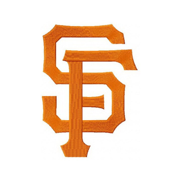 San Francisco Giants cap insignia embroidery design - Embroidery Design