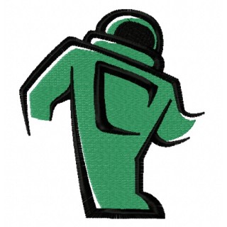 Robot 8 embroidery design - Embroidery Design