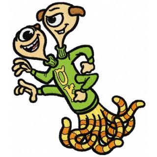 Terri and Terry embroidery design - Embroidery Design