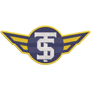 Springfield Thunderbirds Alternate logo embroidery design - Embroidery Design