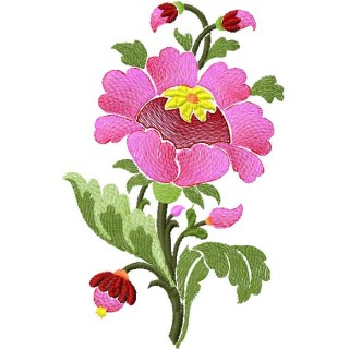 Flower 33 embroidery design - Embroidery Design