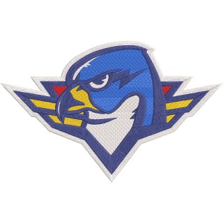 Springfield Thunderbirds Primary logo embroidery design - Embroidery Design