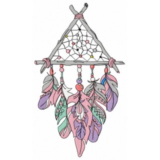Dreamcatcher 29 embroidery design - Embroidery Design