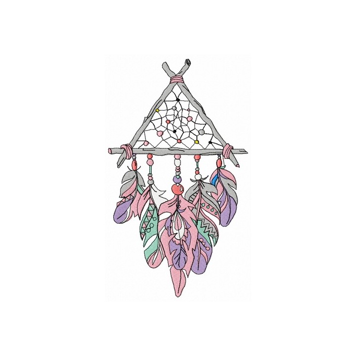 Dreamcatcher 29 embroidery design - Embroidery Design