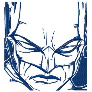 Batman sketch embroidery design - Embroidery Design