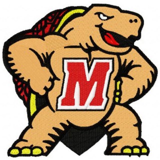 Maryland Terrapins embroidery design - Embroidery Design