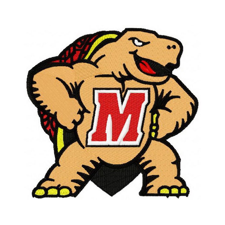 Maryland Terrapins embroidery design - Embroidery Design