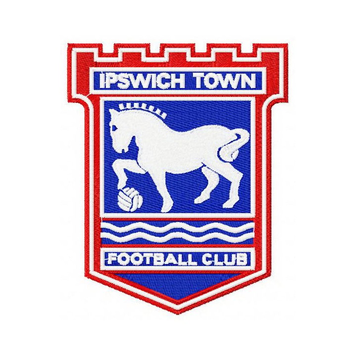 Ipswich Town FC embroidery design - Embroidery Design
