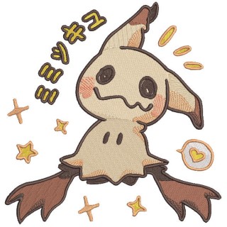 Spooky Cute Anime embroidery design - Embroidery Design