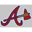 Atlanta Braves Logo embroidery design 3