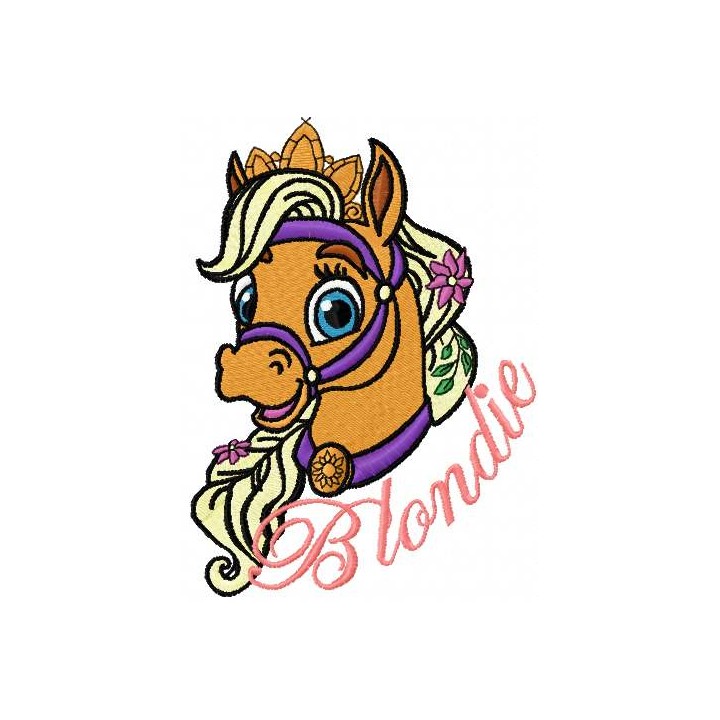 Blondie 4 embroidery design - Embroidery Design