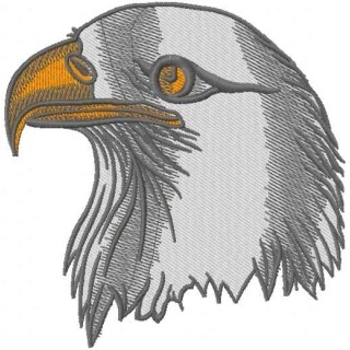Eagle head 2 embroidery design - Embroidery Design
