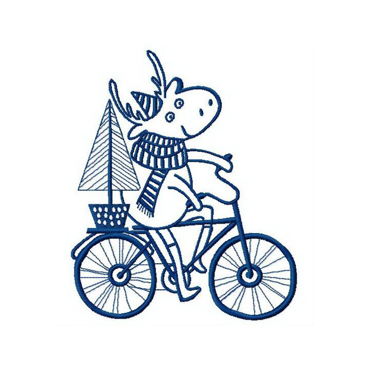 Enjoy winter time 4 embroidery design - Embroidery Design