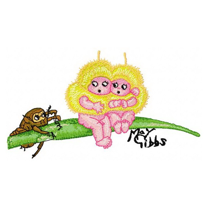 We are Afraid of this Beetle 2 embroidery design - Embroidery Design