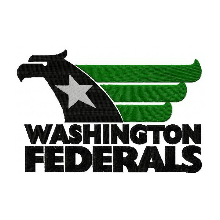 Washington Federals embroidery design - Embroidery Design