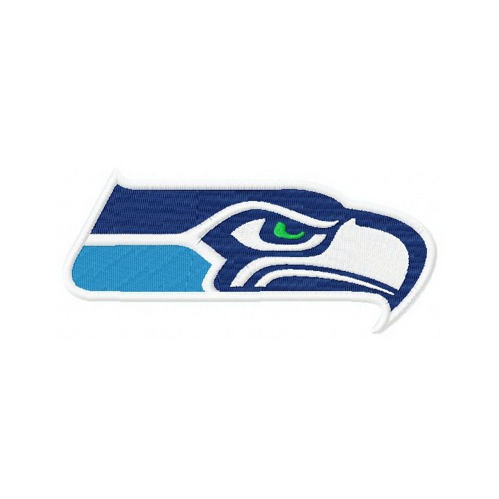 Seattle Seahawks logo embroidery design - Embroidery Design