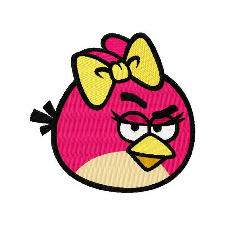 Bird Red embroidery design - Embroidery Design