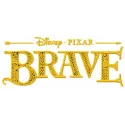 Brave logo embroidery design preview showcasing intricate stitching patterns for creative projects.