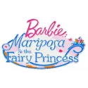 Barbie: Mariposa and the Fairy Princess embroidery design featuring vibrant colors and whimsical fairy motifs.