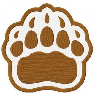 Brown Bears alternative logo embroidery design - Embroidery Design