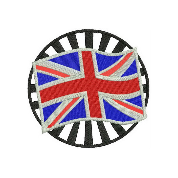Made in the UK 3 embroidery design - Embroidery Design