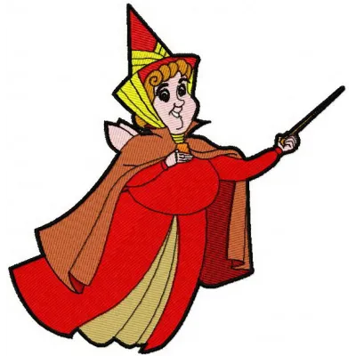 Flora embroidery design featuring delicate floral motifs inspired by Sofia The First for creative stitching projects.