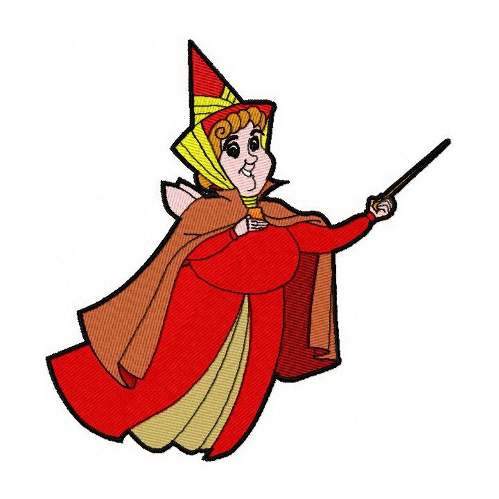 Flora embroidery design - Embroidery Design