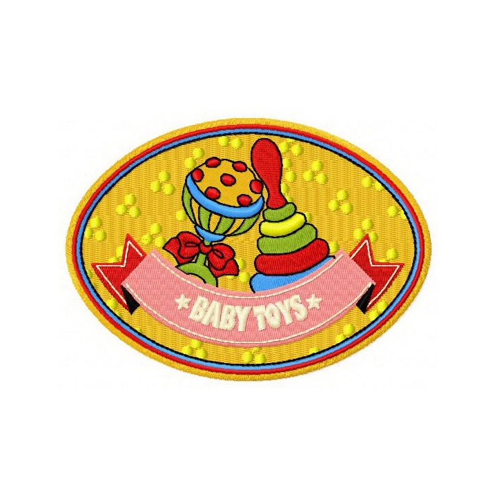 Baby toys embroidery design - Embroidery Design
