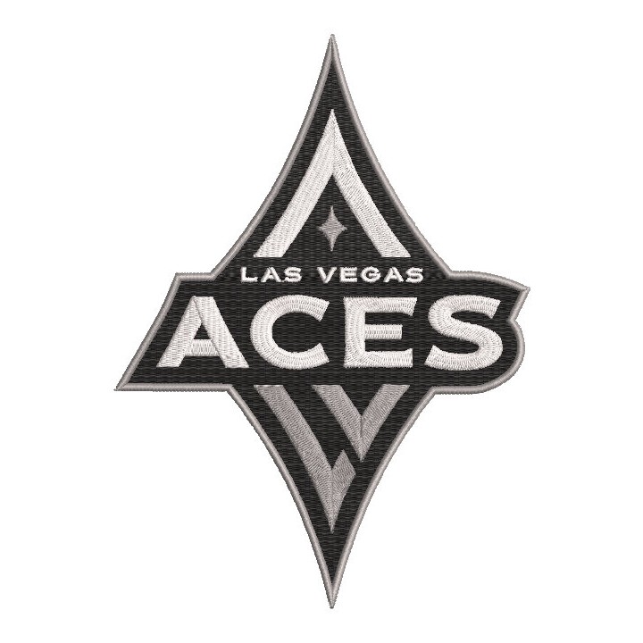 Las Vegas Aces logo 2024 embroidery design - Embroidery Design
