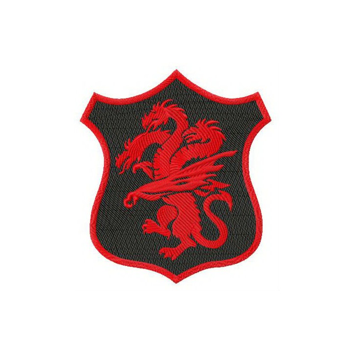 Coat of arms of House Targaryen embroidery design - Embroidery Design