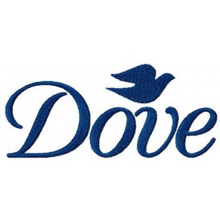 Dove logo embroidery design - Embroidery Design