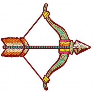 Zodiac Sign Sagittarius embroidery design - Embroidery Design