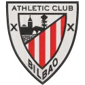 Athletic Club Bilbao logo embroidery design preview showcasing detailed stitching and vibrant colors.