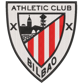 Athletic Club Bilbao logo embroidery design - Embroidery Design