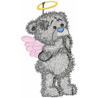Teddy Angel embroidery design - Embroidery Design
