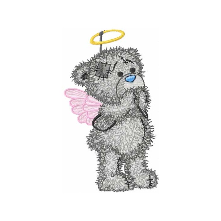 Teddy Angel embroidery design - Embroidery Design