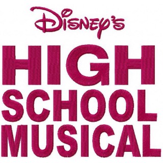 High School Musical logo embroidery design - Embroidery Design