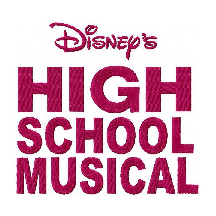 High School Musical logo embroidery design - Embroidery Design