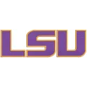 Embroidery design preview of the LSU Tigers alternate logo, showcasing detailed stitching and vibrant colors.